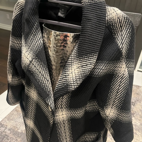 Focus 2000 shorty cute plaid jacket size large - Picture 3 of 17